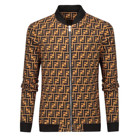 mens fendi shirt jackets|fendi jacket men's price.